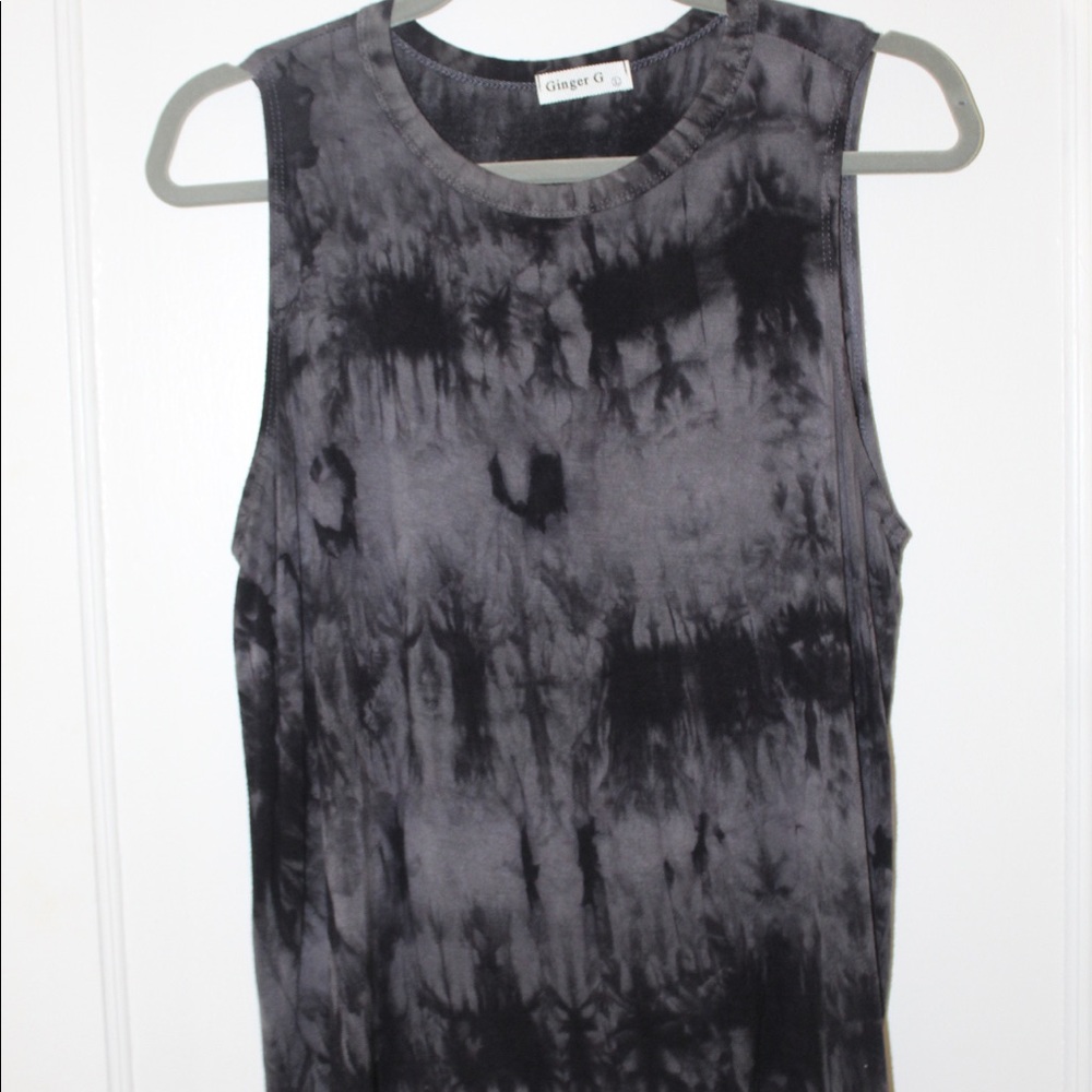 Women’s Ginger G tie die sleeveless shirt